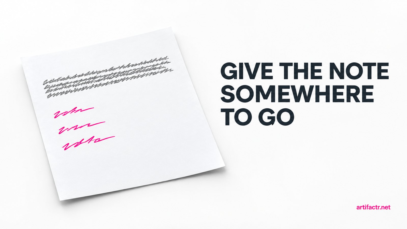 Three short spacious lyric lines in pink beside one long crowded grey line, representing how syllable density decides whether a vocal sings or sounds spoken