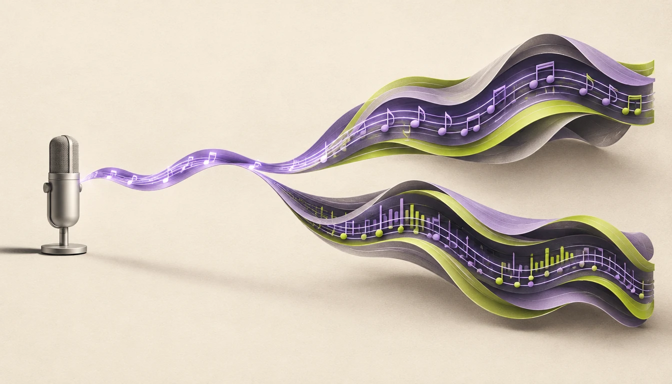 WaveQuake Covers: Melody to Song — editorial illustration